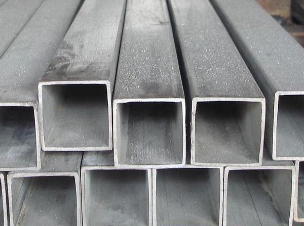 Stainless steel square pipes